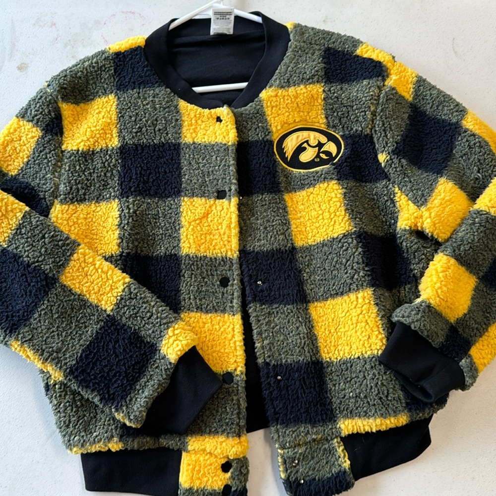 VS Pink Iowa Hawkeyes Fleece size Small